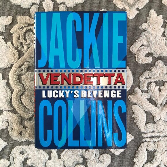 Jackie Collins, Hardcover Book, Vendetta: Lucky's Revenge, First Edition 1997 - Picture 1 of 3